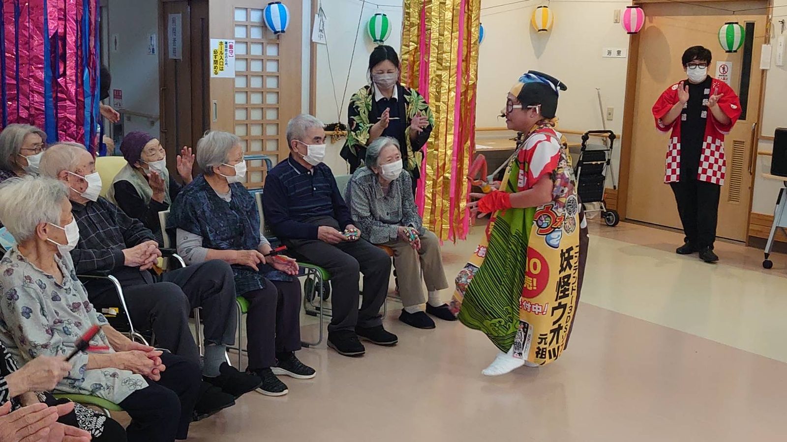 夏祭り アトラクションの踊り